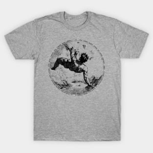 Phaeton - Hendrick Goltzius, Icarus, Greek Mythology, Aesthetic, Goth T-Shirt